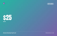 Garame Cleaning Co gift card, $25 AUD