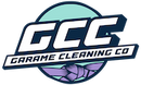 Garame Cleaning Co logo featuring bold 'GCC' lettering and a purple jiu-jitsu belt