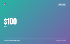 Garame Cleaning Co gift card, $100 AUD