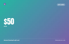 Garame Cleaning Co gift card, $50 AUD