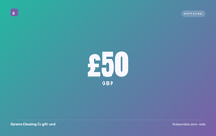 Garame Cleaning Co gift card, £50 GBP