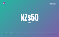 Garame Cleaning Co gift card, NZ$50 NZD